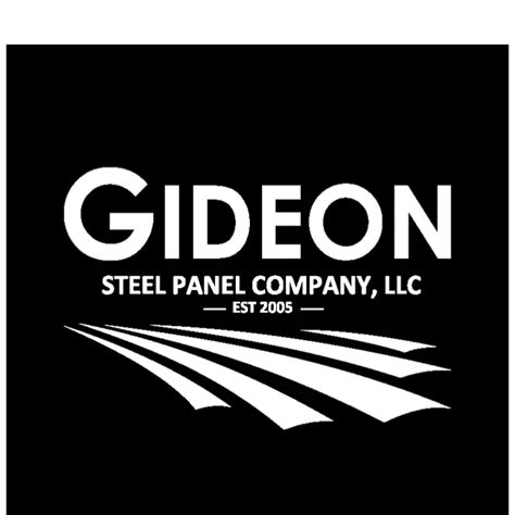 gideon sheet metal|Gideon Steel Panel Company.